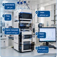 تعمیر HPLC؛ عیب یابی پمپ، Injector، Detector و سیستم کنترل فشار
