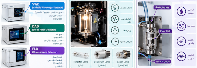 مراحل-تعمیر-دتکتور-HPLC