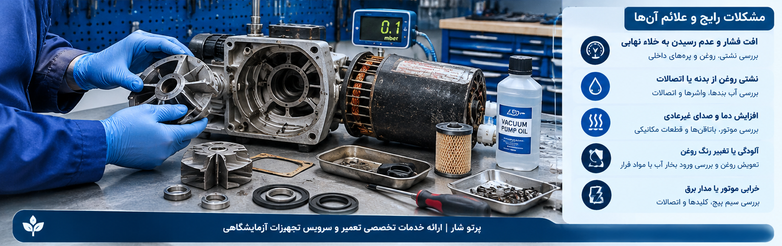مشکلات-رایج-و-علائم-آن-ها-در-پمپ-خلاء